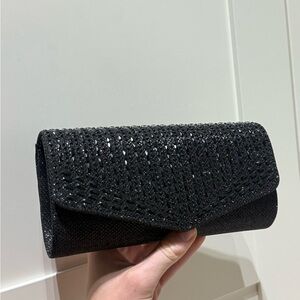 New Elegant Black Clutch Bag